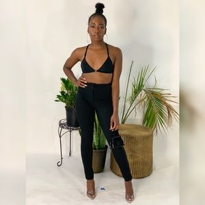 Black Skinny Trousers
